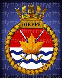 HMS Dieppe Magnet